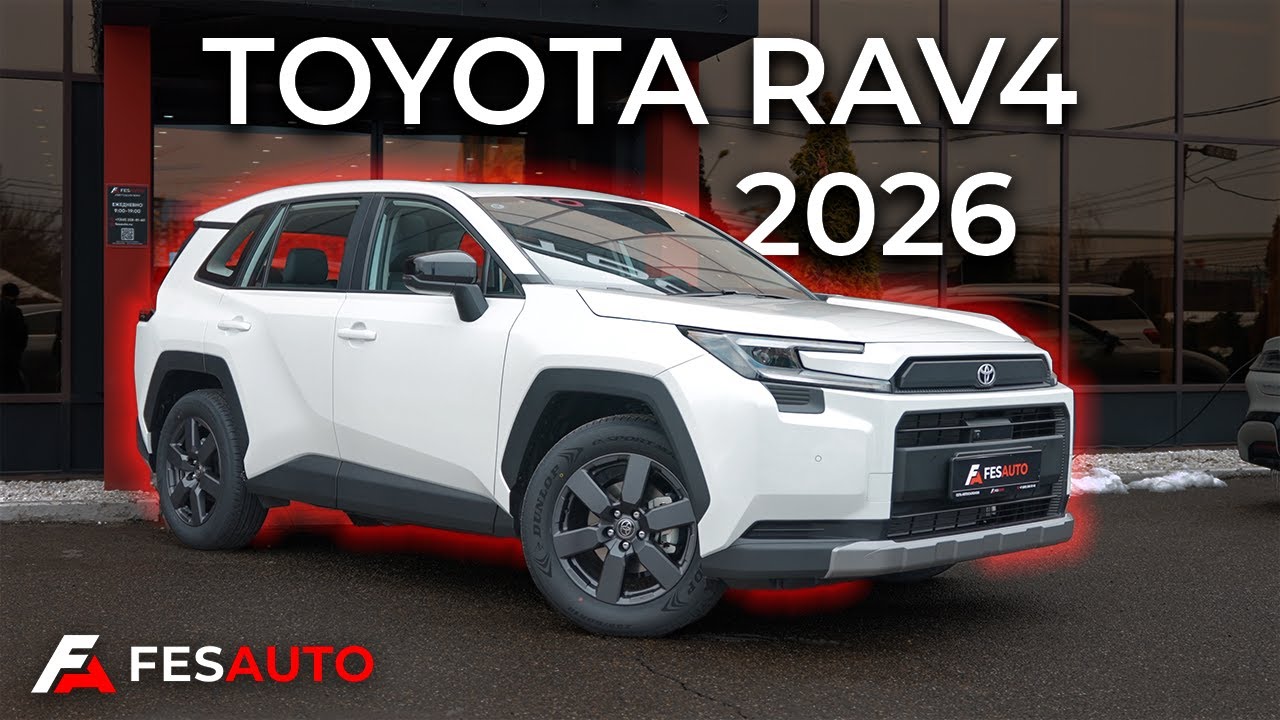 TOYOTA RAV4 РЕСТАЙЛИНГ 2026 ГОДА