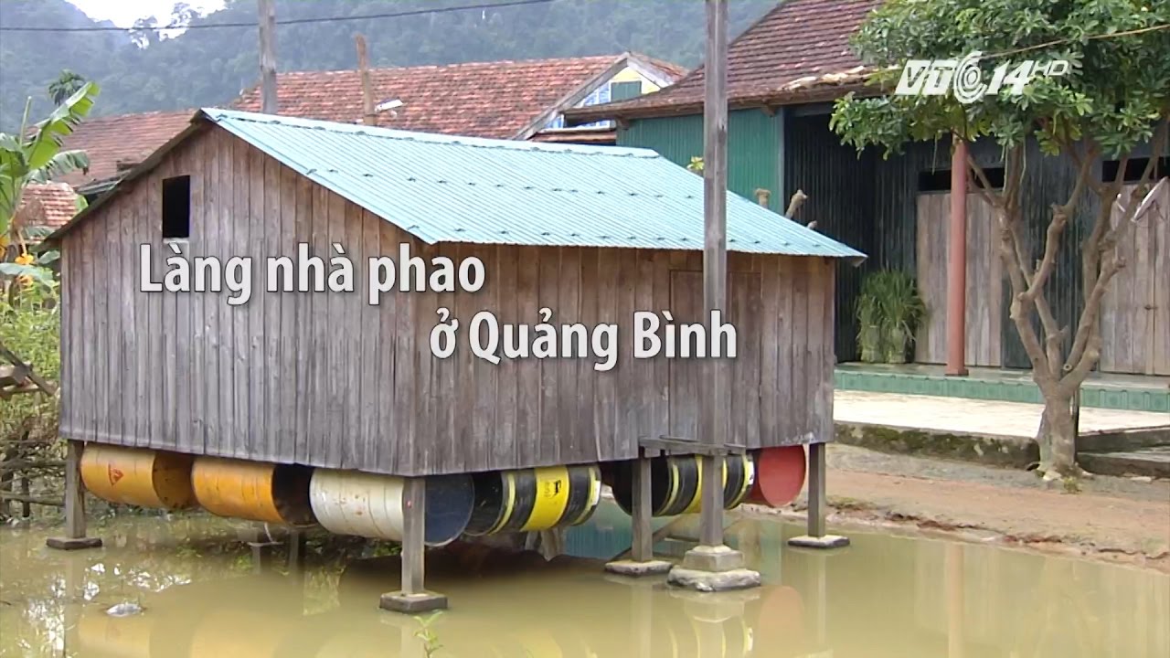 (VTC14)_ Làng nhà phao ở Quảng Bình