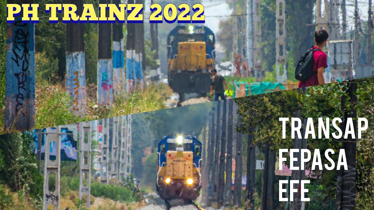 TRANSAP, FEPASA Y EFE/  TRENES Y OBRAS DEL TREN A MELIPILLA ENTRE 3 PONIENTE Y CIUDAD SATÉLITE