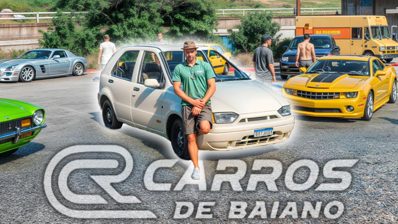 RONALDINHO CHEGOU em uma CIDADE COM FOCO AUTOMOTIVO INSANA! 🚘🔥 Carros de Baiano Roleplay