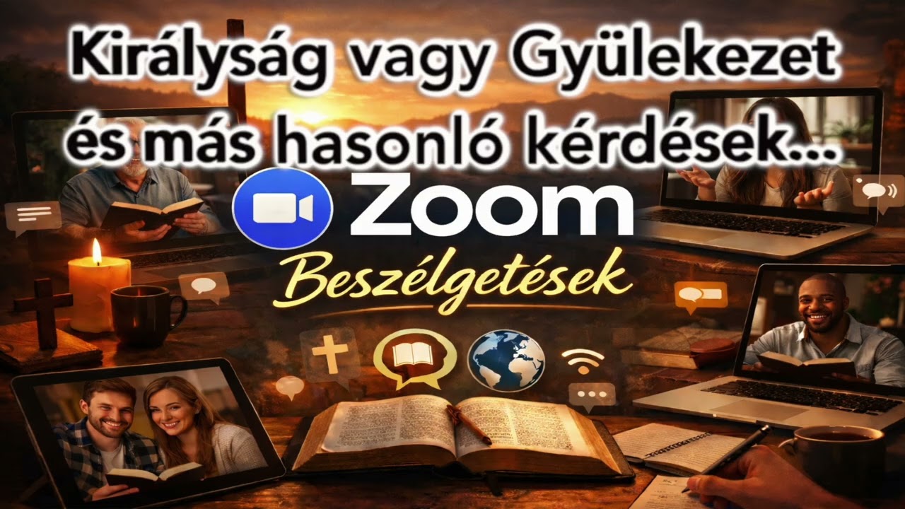Királyság vagy Gyülekezet? És más hasonló kérdések - Zoom Beszélgetés - Többen