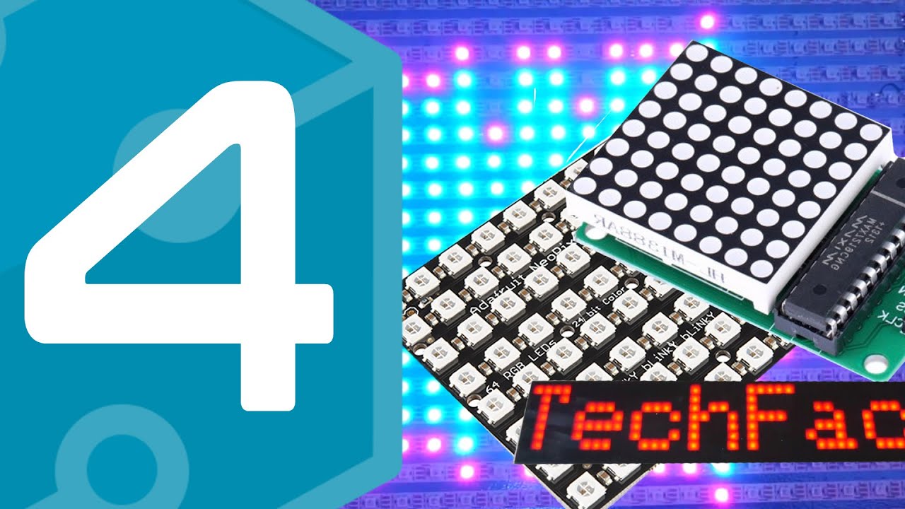 Oktatós #4 - Címezhető led és ledmátrix