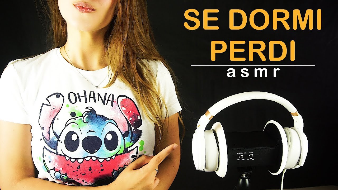 SE DORMI PERDI | Asmr ITA | Asmr with Sasha