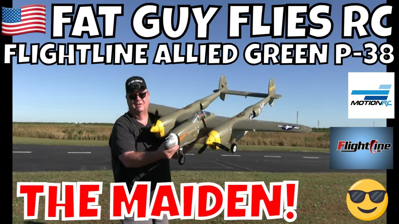 MAIDEN! FLIGHTLINE P-38 ALLIED GREEN BY FGFRC 