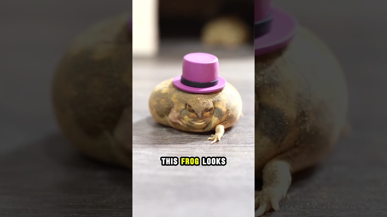 This Frog Looks Like a Squishy... But It's Real
