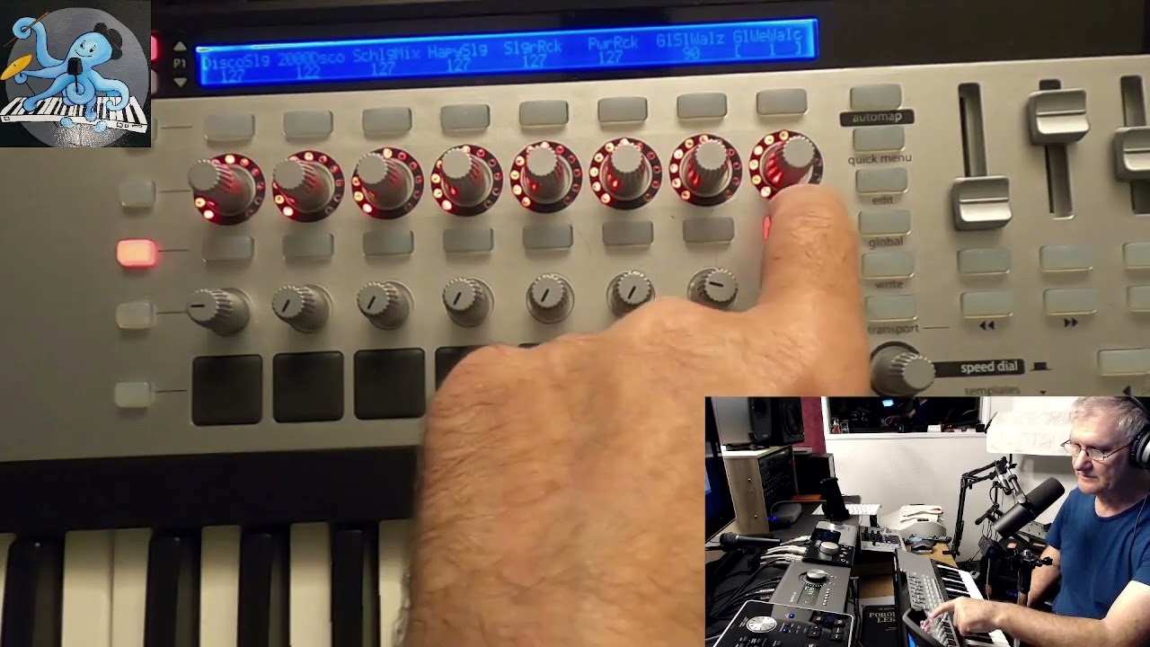 Toggle Function On MIDI Controller   change Style- Sound -Tempo-Variation- Effects