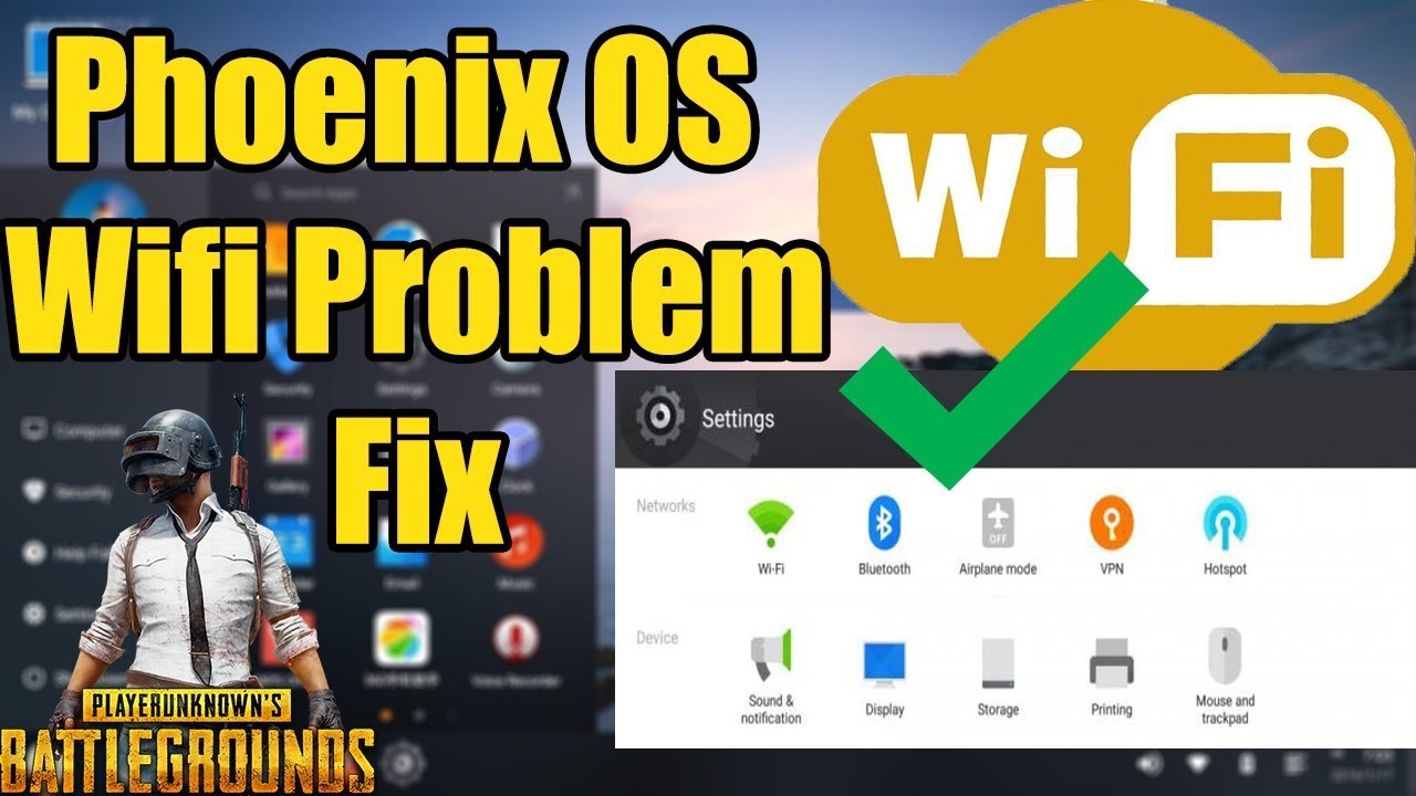 Phoenix OS Wifi Problem Fix | phoenix os wifi not working