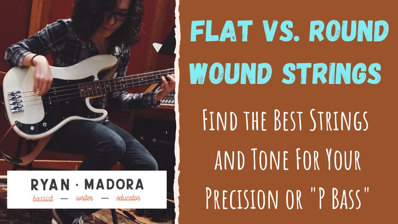 Finding The Best P Bass Tone: Flat Wound VS. Round Wound Strings On A Precision Bass