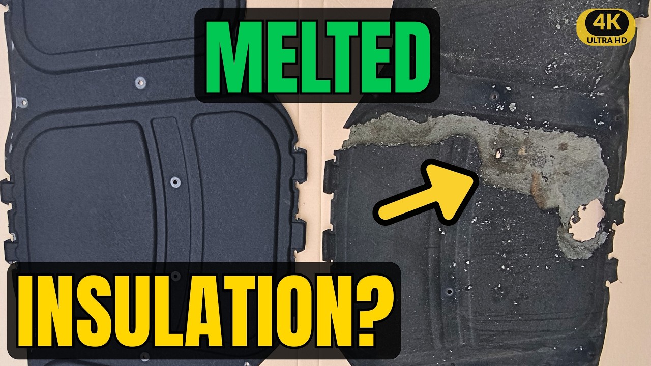 Replacing the engine bay heat INSULATION / Sound deadening BMW E60/E61