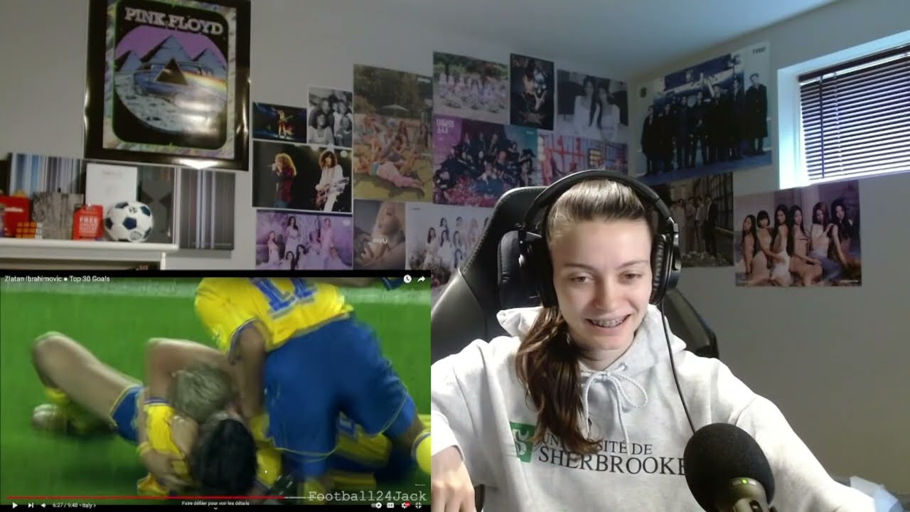 Soccer players reacts to ZLATAN IBRAHIMOVIC - 