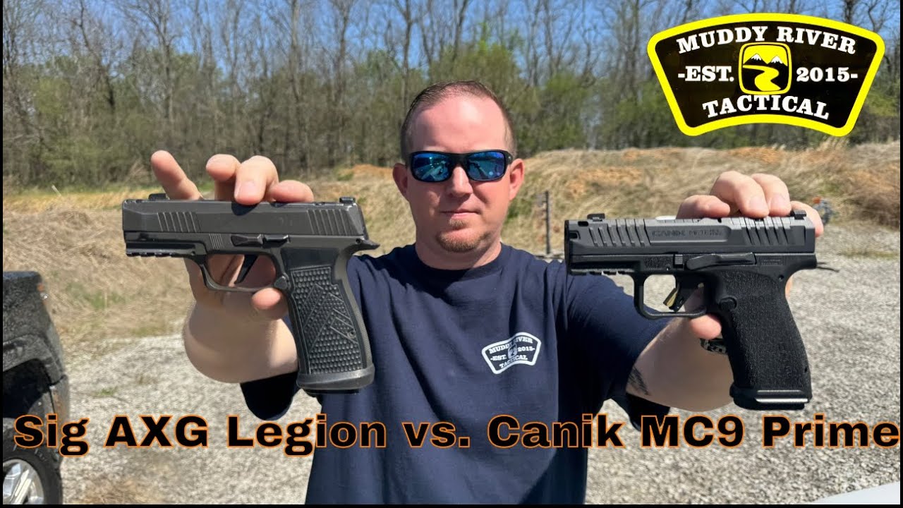 Sig P365 AXG Legion против НОВОГО Canik MC9 Prime!
