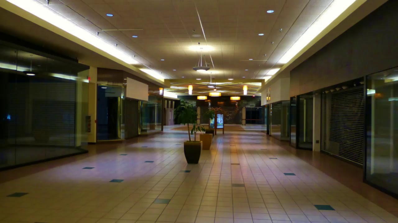 Girls Just Want To Have Fun but played in an empty mall