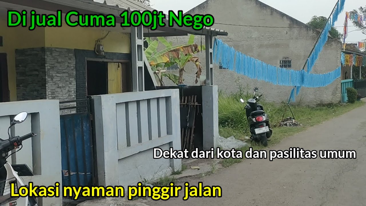 Terjual‼️ 100jt nego pinggir jalan 