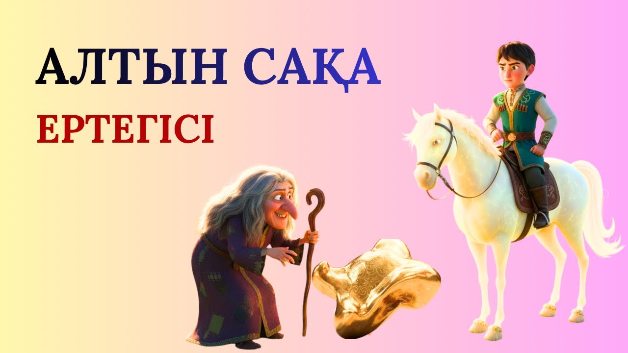 Алтын сақа ертегісі | мультфильм | қазақша мультик