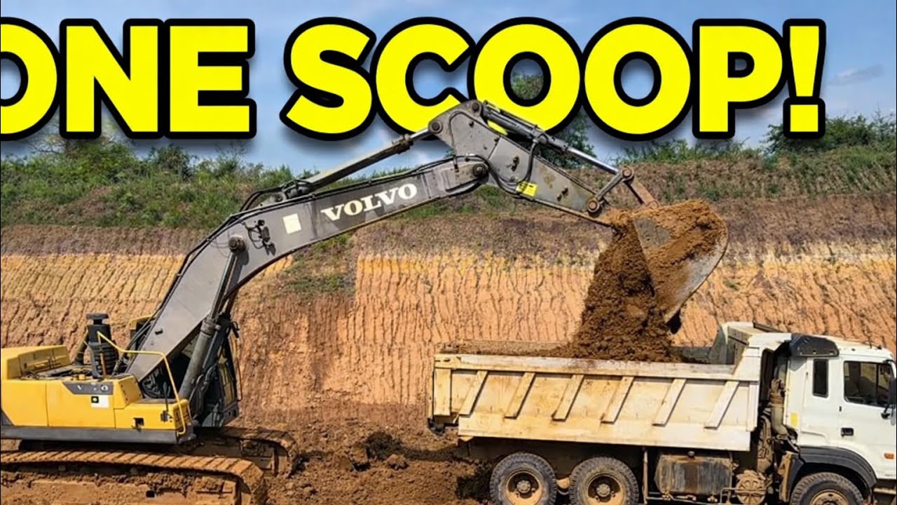 EXTREME Excavator Loading – Volvo Dominates