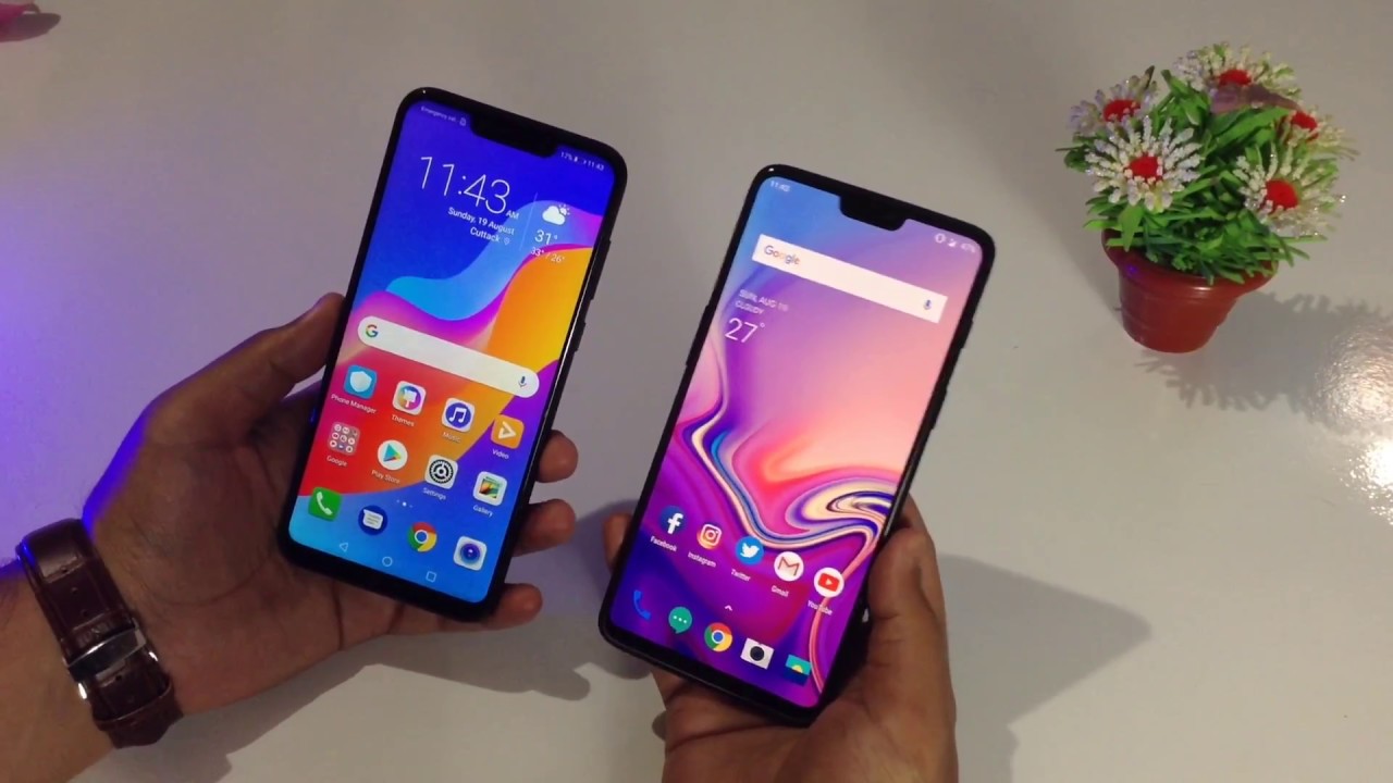 Honor Play vs OnePlus 6 Fingerprint & Face Unlock Test