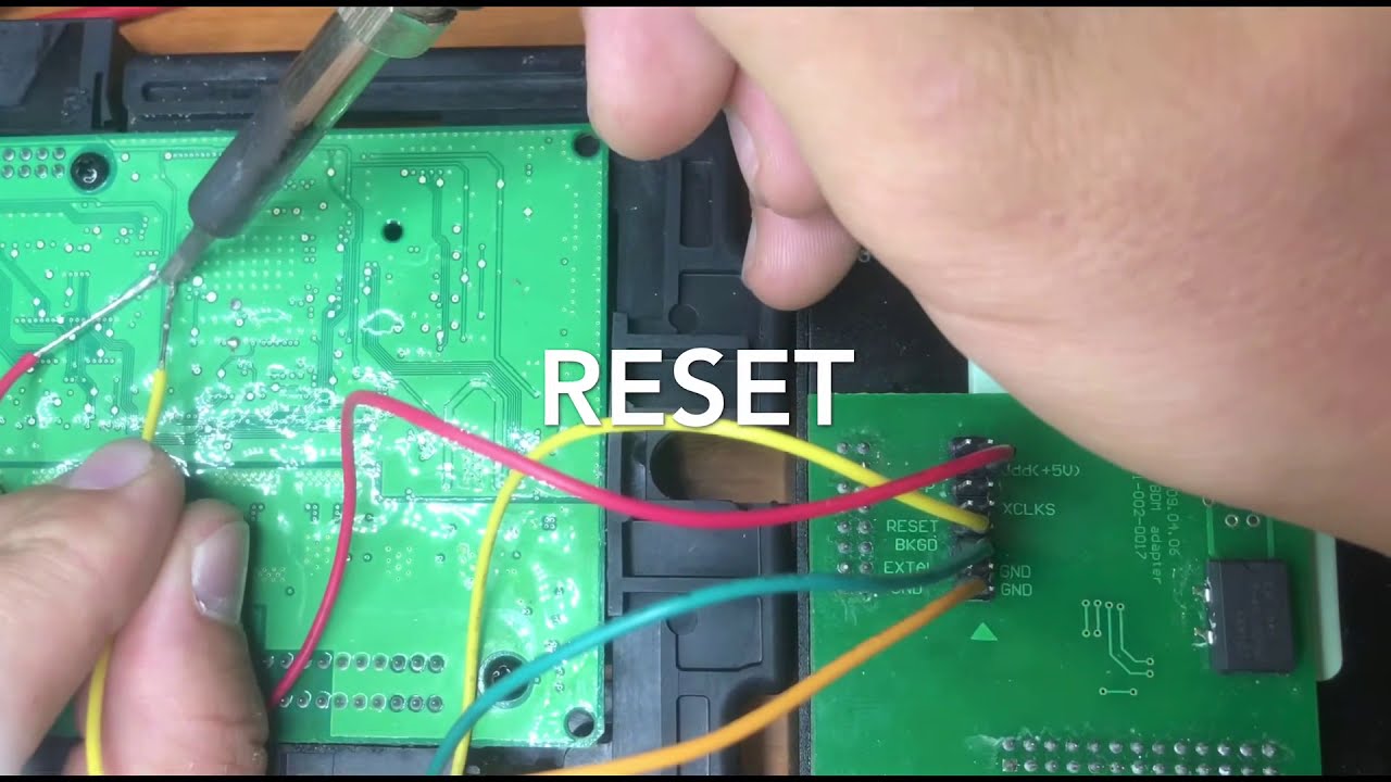Bmw FRM module repair using XProg