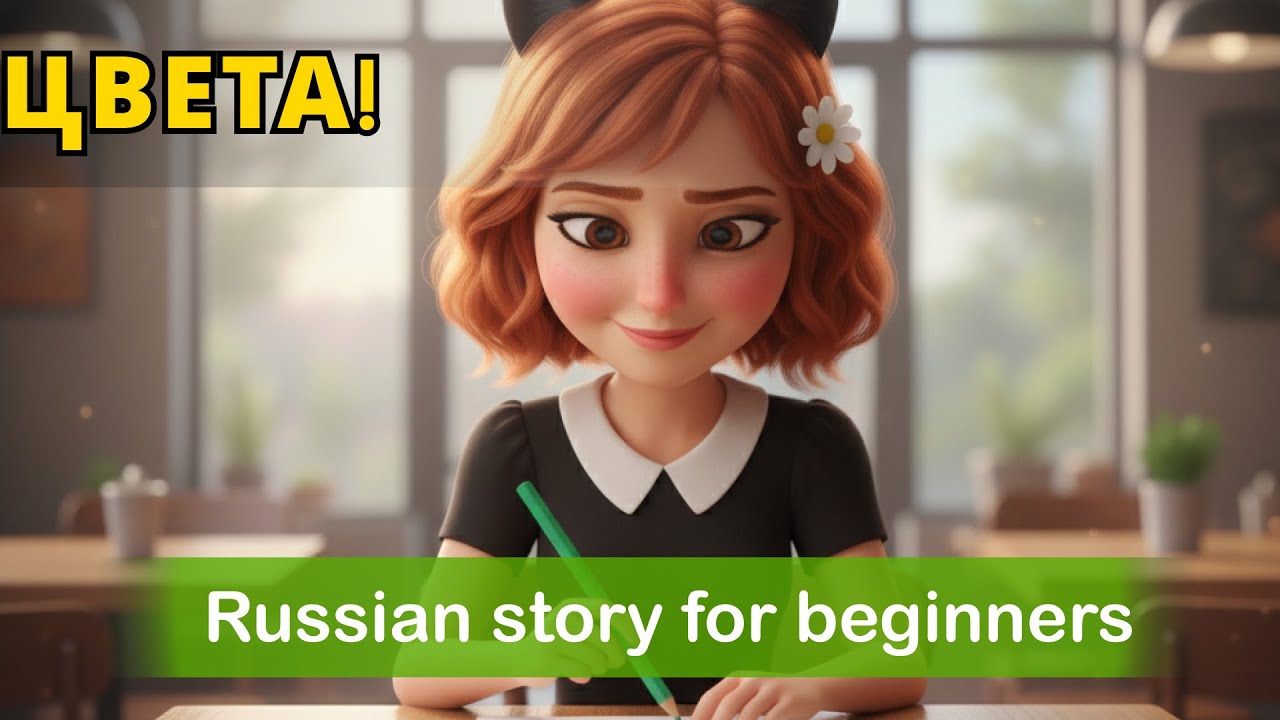 Learn Russian Through Stories | Colors in Russian | Russian Story | How I Improve my Russian