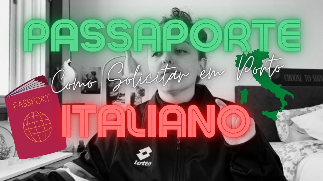 Cidadania Italiana - Emissão do Passaporte em Porto - PARTE 1