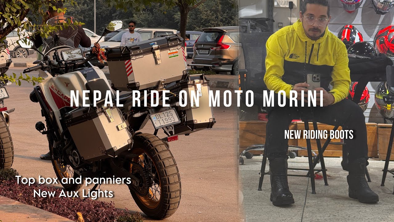 Installed Accessories on Moto Morini XCape 650X | Top Box, Panniers, Maddog, Motorfans