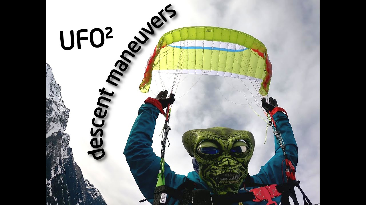 Airdesign Ufo2 descent manouvers