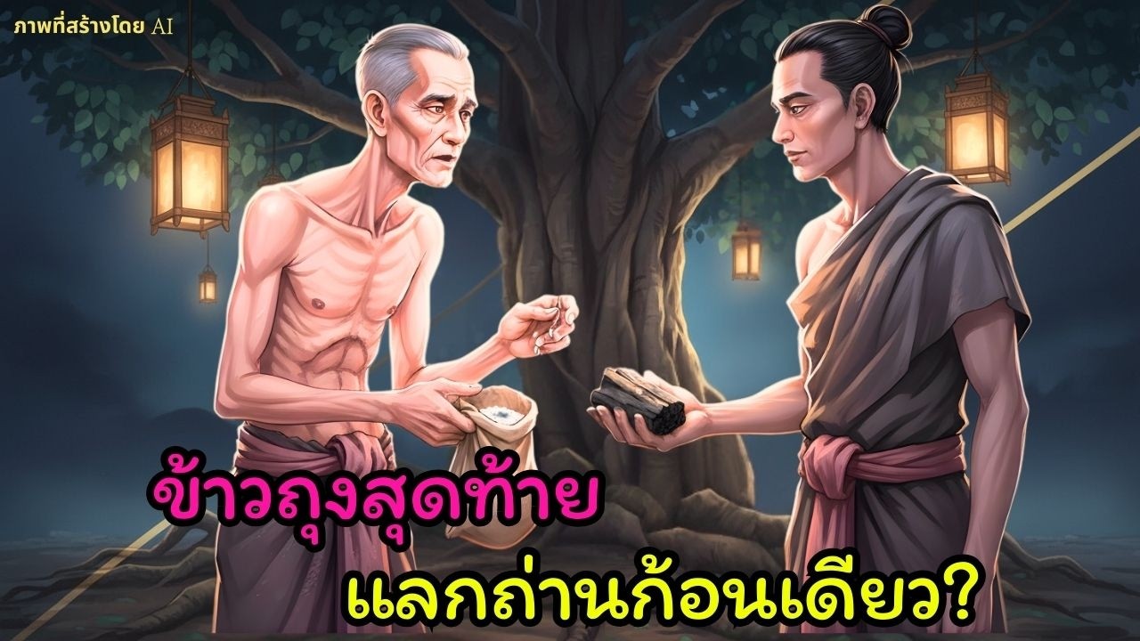 [ นิทานพื้นบ้าน ]ความลับคนตัดฟืนขายข้าวซื้อเสือ ปล่อยคืนป่า เสือตอบแทนชีวิต