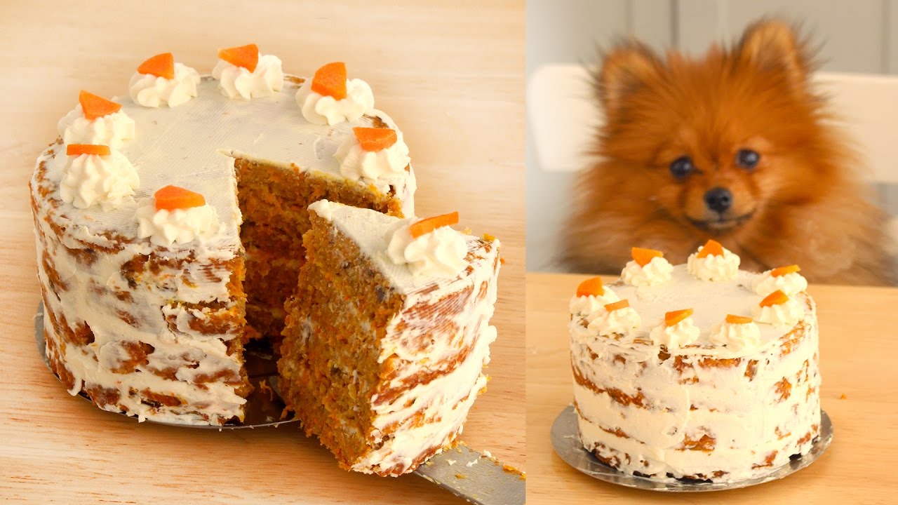 Carrot Cake FOR DOGS | RECIPE | Paddington's Pantry