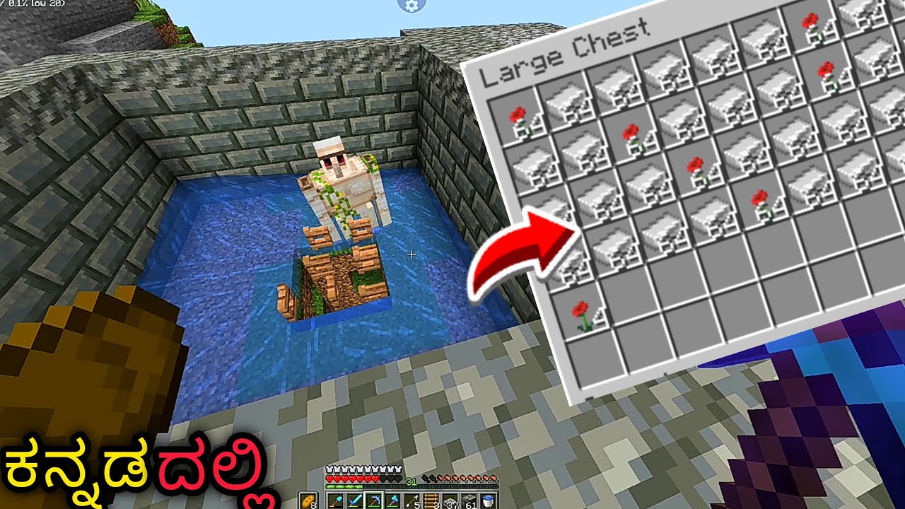I Built an Iron Farm | Minecraft Survival