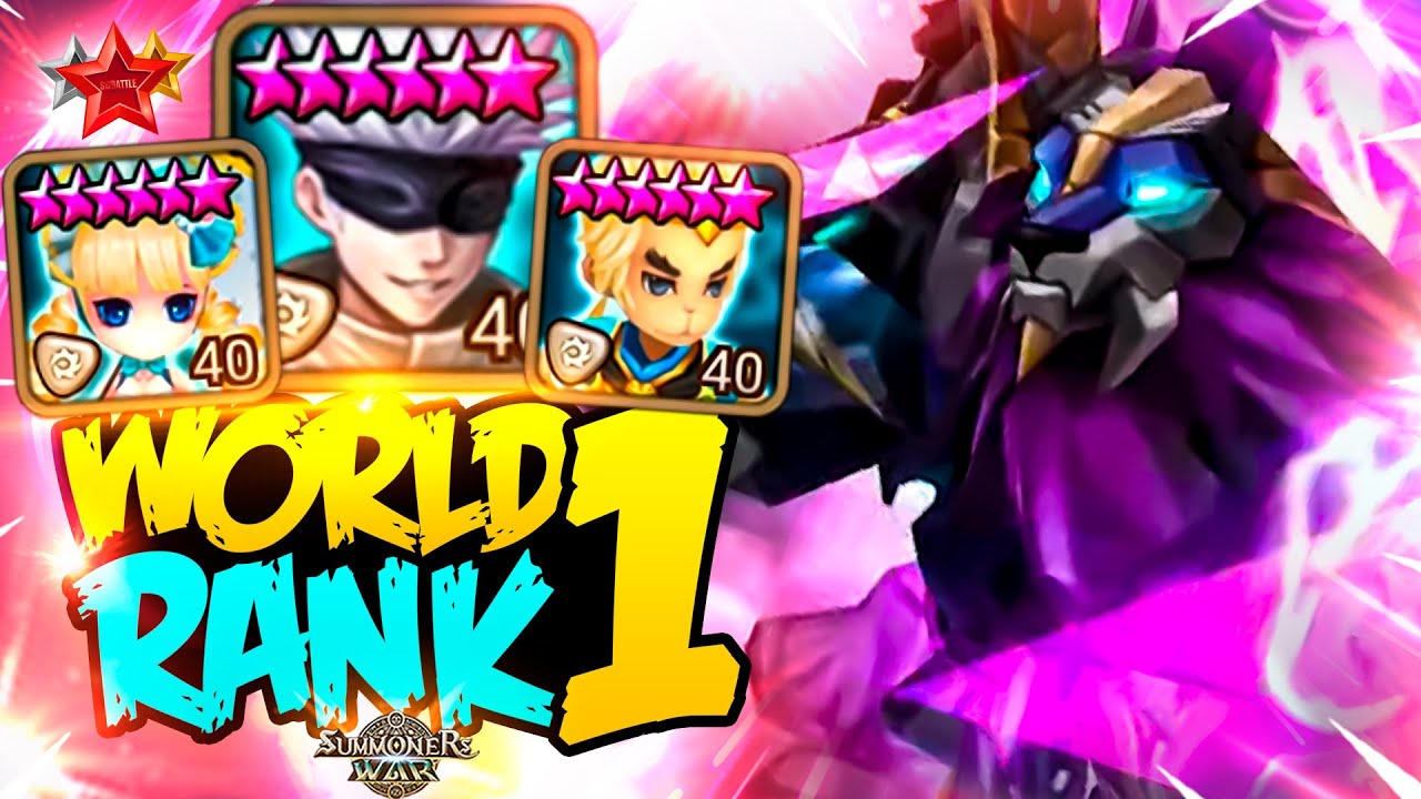 НОВЫЙ МИРОВОЙ РАНГ 1 Игрок в Summoners War
