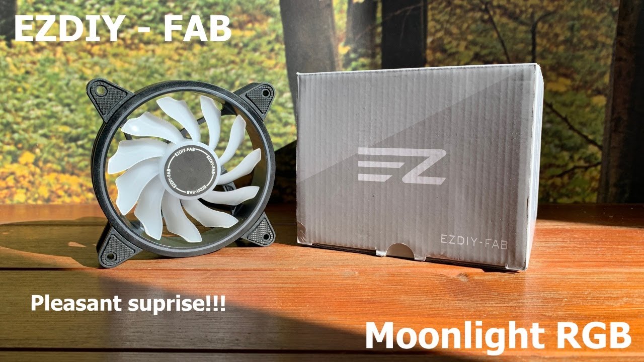 Unboxing - EZDIY-FAB Moonlight fan
