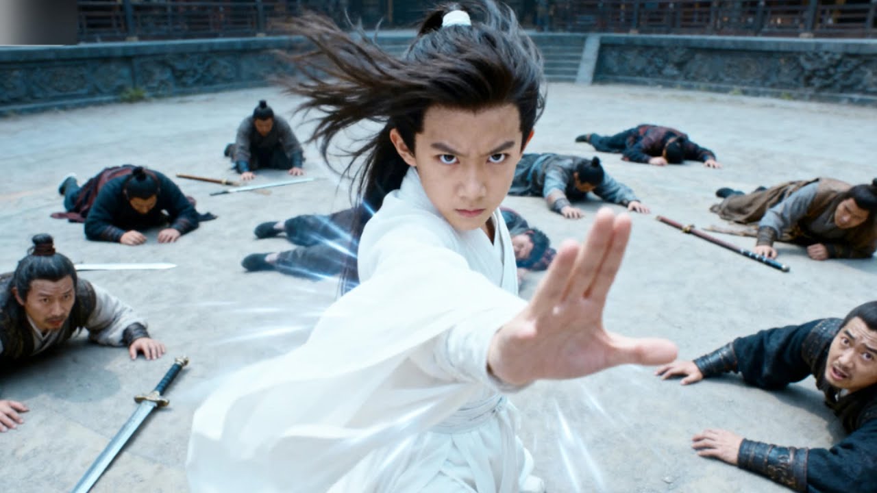 The child turned out to be a hidden martial arts master.
