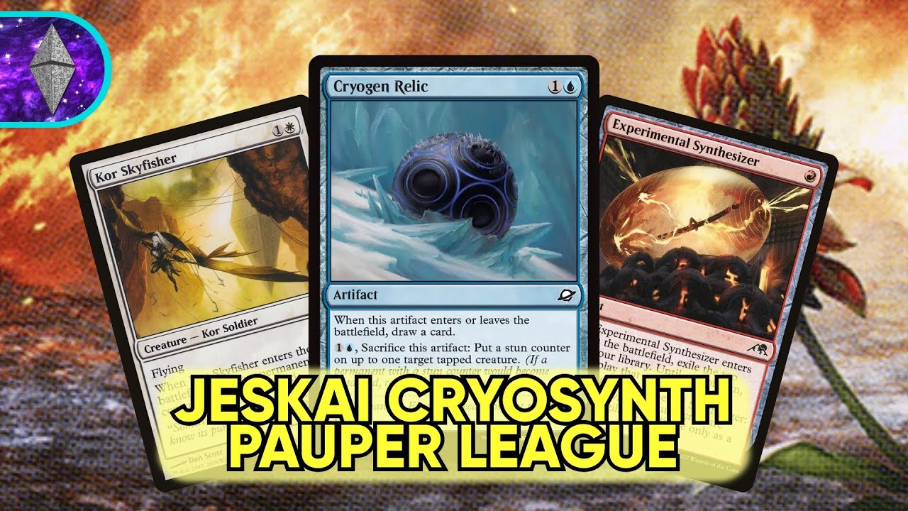 Cryogen Relic is BROKEN in Jeskai Synth! | Pauper MTG