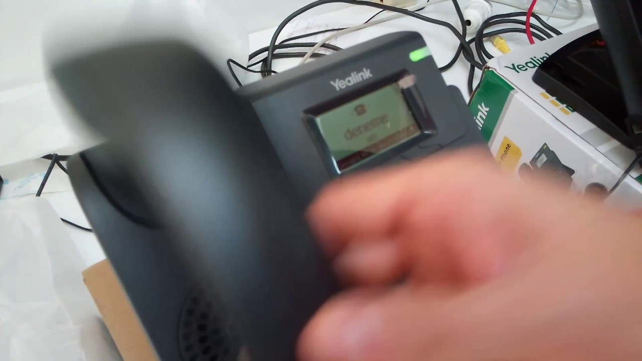 Yealink T19P Çağrı Transfer