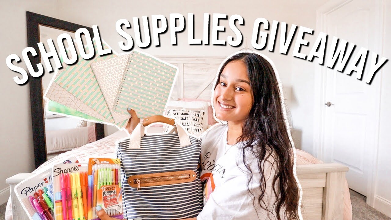 SCHOOL SUPPLIES HAUL 2020 | GIVEAWAY CLOSED