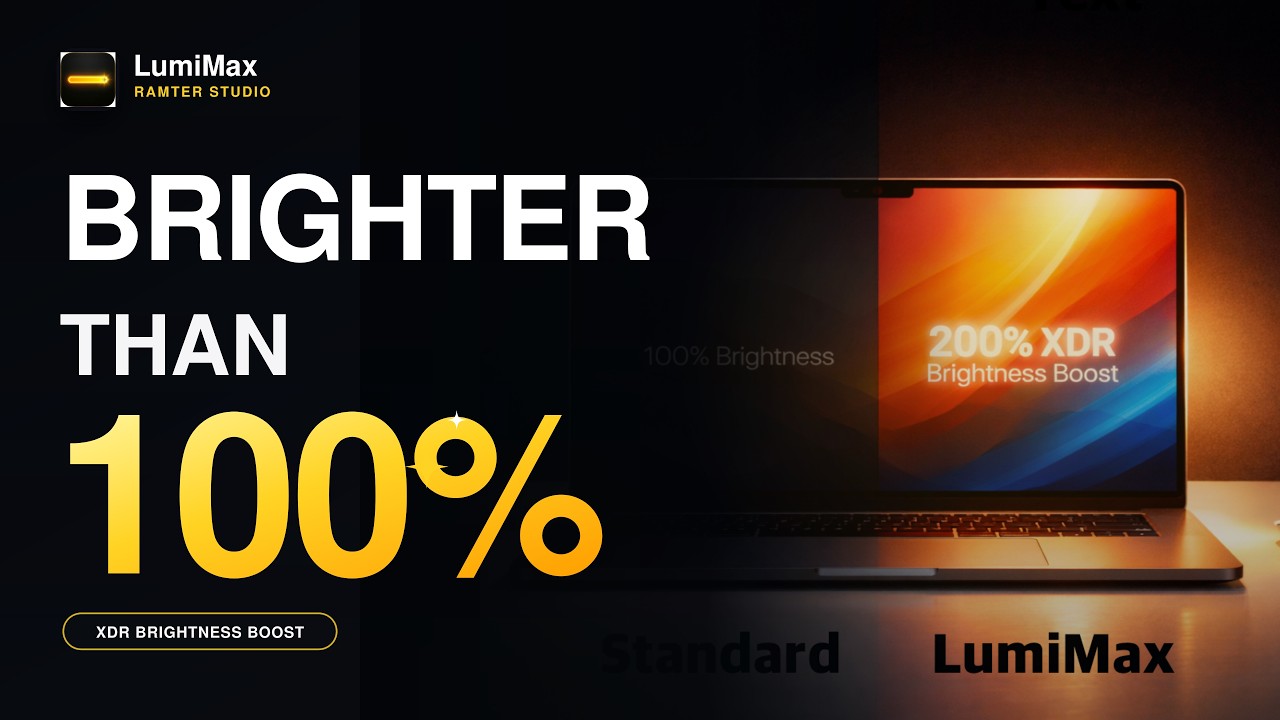 How to Increase MacBook Pro Brightness Beyond 100% | LumiMax