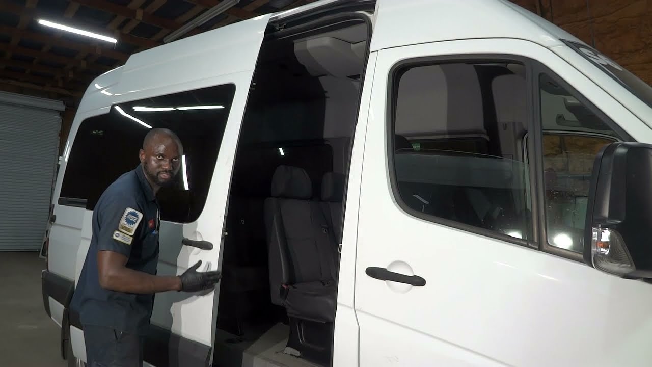 Mercedes Sprinter Sliding Door Not Opening all the Way / Sticking Sliding Door on a Dodge Sprinter