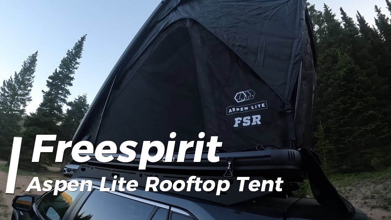 Freespirit Aspen Lite Rooftop Tent Review - Devan Dowd of Engearment.com