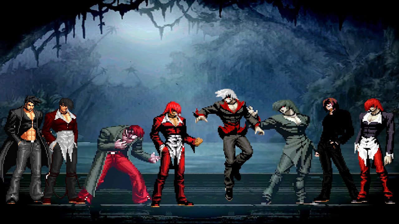 [KOF Mugen] Iori Yagami Team vs Element Team