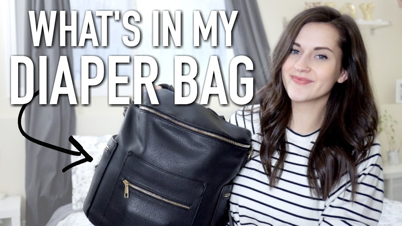 WHAT'S IN MY DIAPER BAG 2019 || NEWBORN 0-3 MONTHS + TODDLER || BETHANY FONTAINE