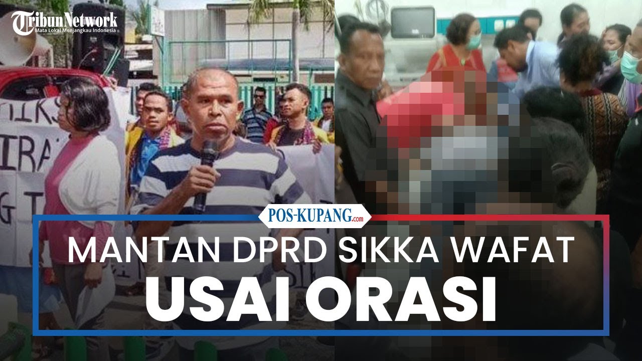 Mantan Anggota DPRD Sikka, Siflan Angi, Wafat Usai Orasi di Kejari Sikka