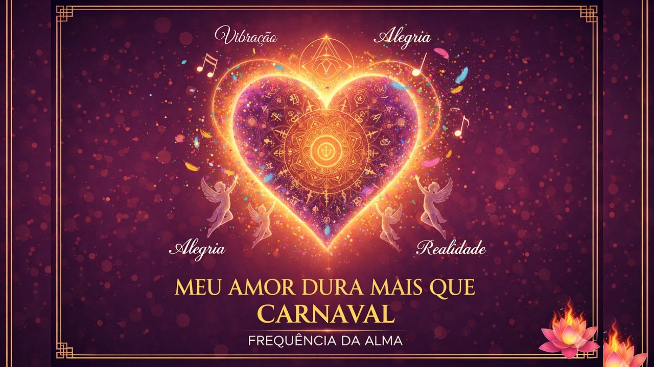 MEU AMOR DURA MAIS QUE CARNAVAL (CARNAVAL EM ALTA FREQUÊNCIA) | A Frequência da Alegria e do Real