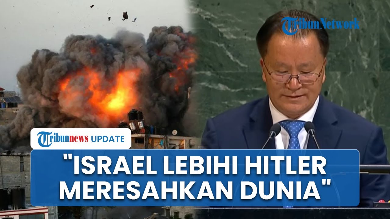 Korea Utara Kecam Keras Israel di Sidang Umum PBB: Kejahatan Lampaui Hitler, Sangat Meresahkan Dunia