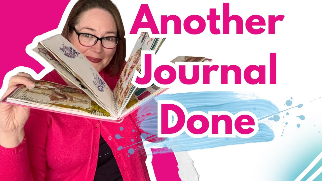 I Finally Filled another Art Journal! - Flip Through Time!