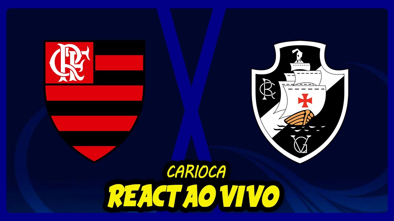 Flamengo x Vasco | Carioca 2026 | REACT AO VIVO