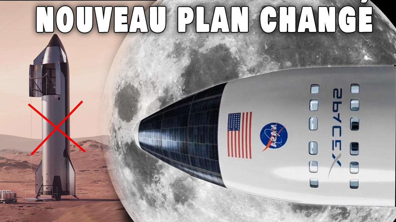 Le Plan Fou d’Elon Musk pour Starship vers la Lune Choque la NASA : Mars Ignorée, Alunissage en 2027