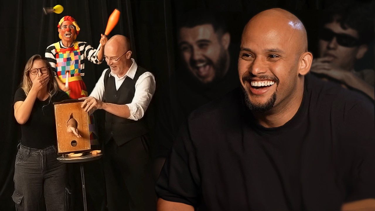 O PALHAÇO, O MÁGICO E UM TRIBUTO EMOCIONANTE - SHOW DE TALENTOS (EP1) | CANAL RASCUNHO