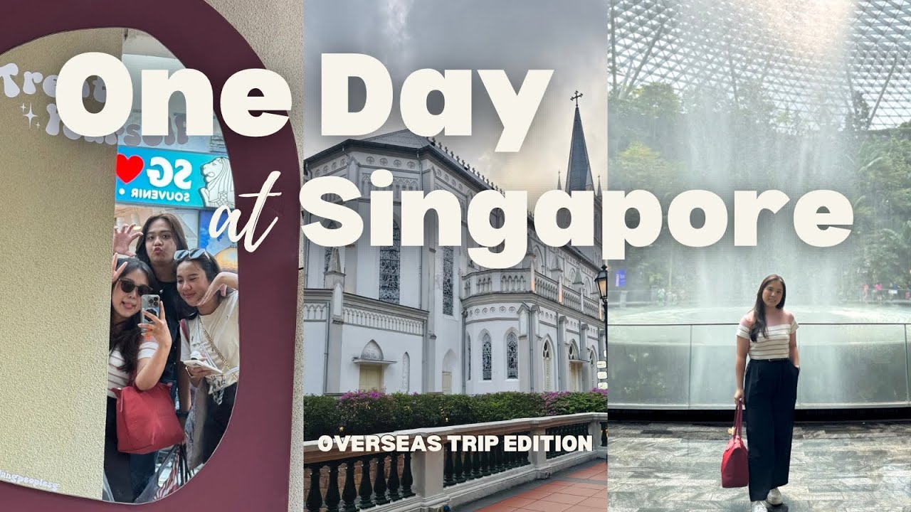 [Travel Vlog] One Day Trip at Singapore! | Kuliner & Explore Singapore dalam 10 Jam!