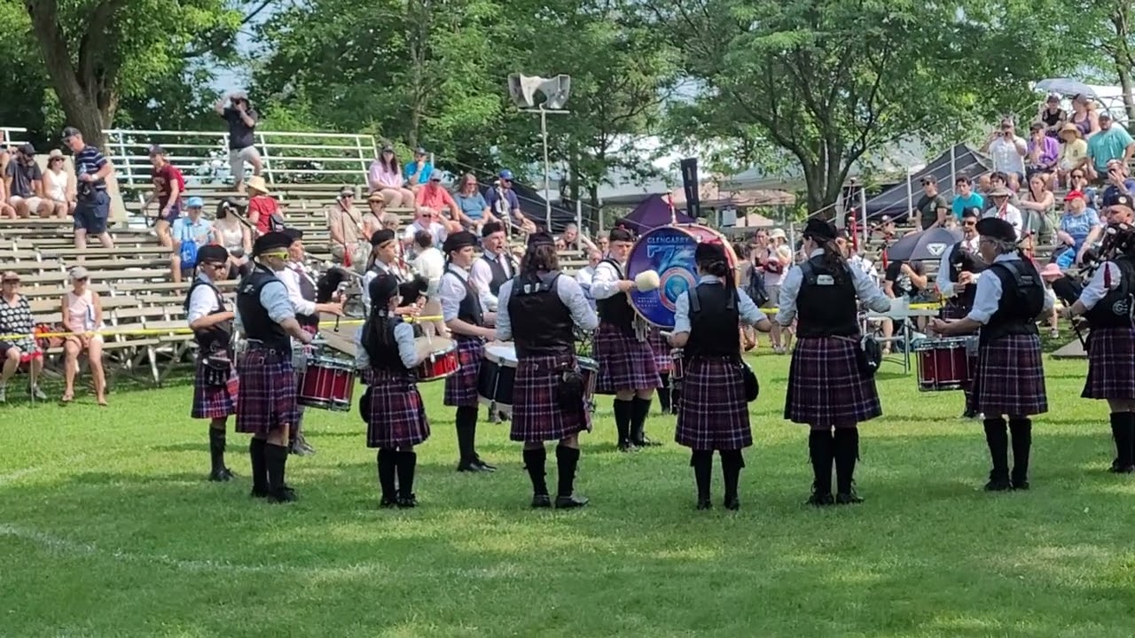 Glengarry Pipe Band | Grade 5 March Medley | Glengarry Highland Games 2024