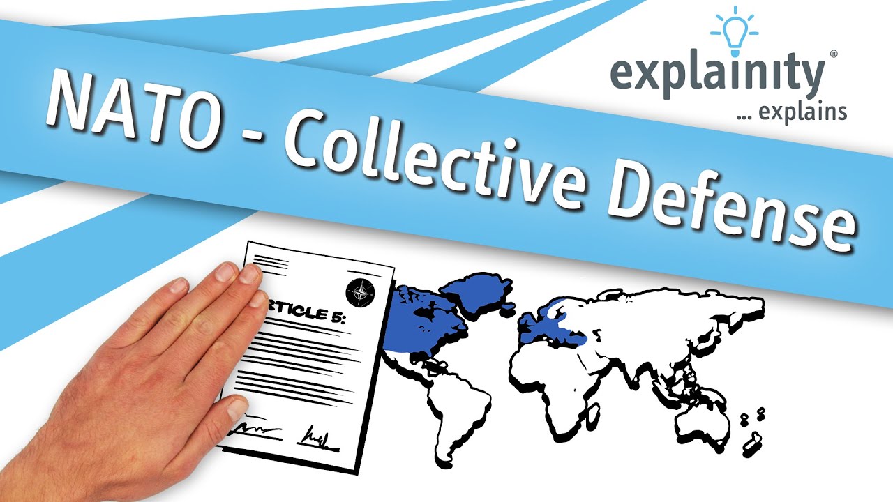 NATO - Collective Defense explained (explainity® explainer video)