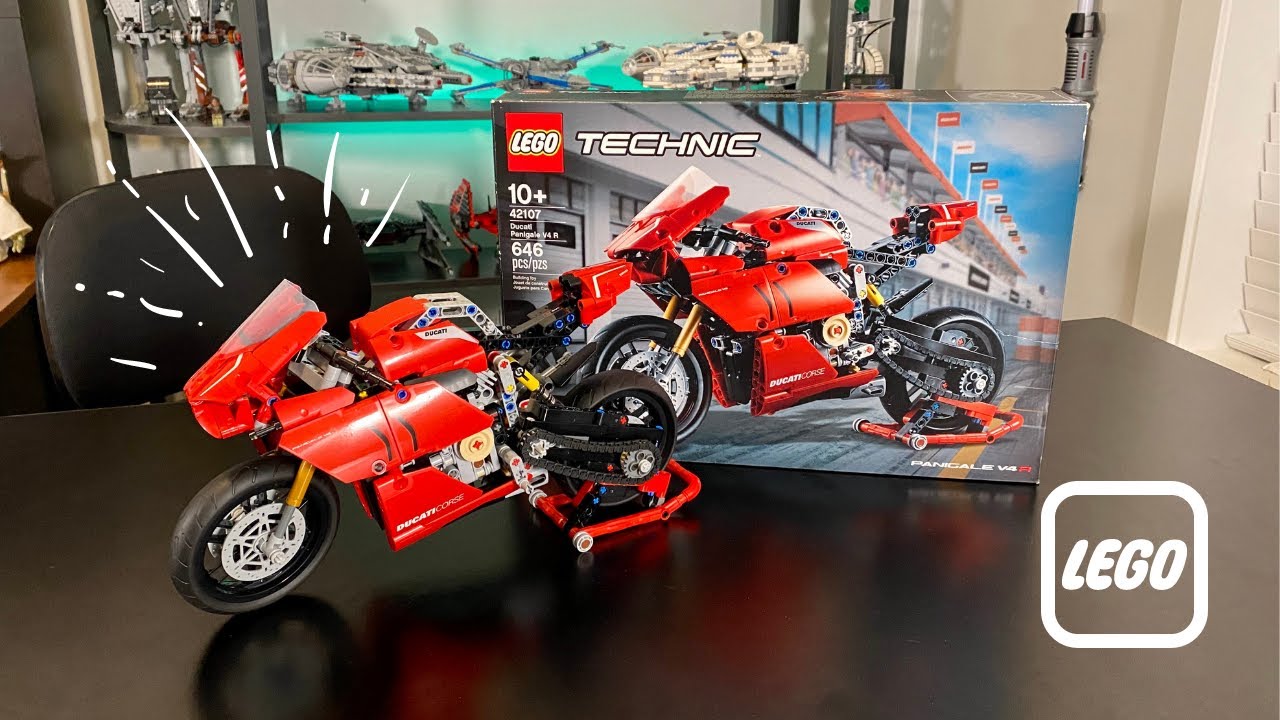LEGO Technic Ducati Review!  Set #42107